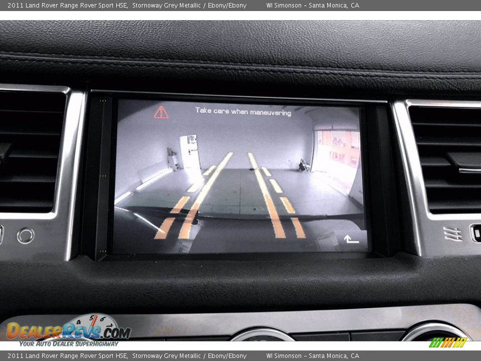 2011 Land Rover Range Rover Sport HSE Stornoway Grey Metallic / Ebony/Ebony Photo #21