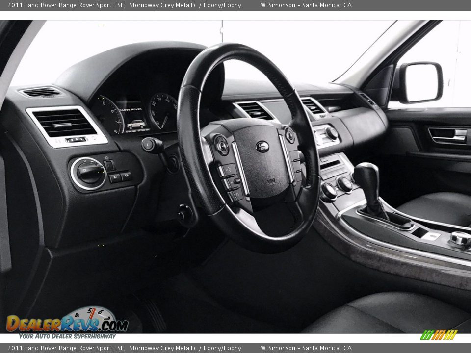 2011 Land Rover Range Rover Sport HSE Stornoway Grey Metallic / Ebony/Ebony Photo #22