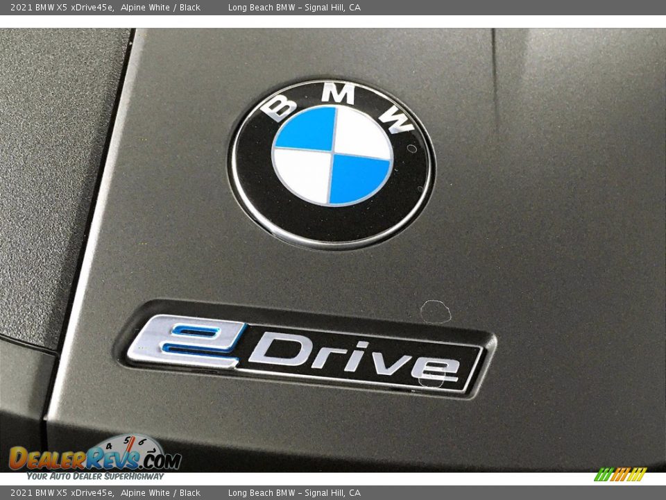 2021 BMW X5 xDrive45e Alpine White / Black Photo #11