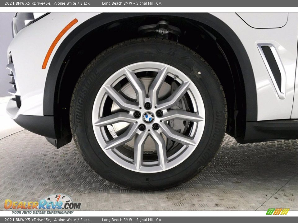 2021 BMW X5 xDrive45e Alpine White / Black Photo #12