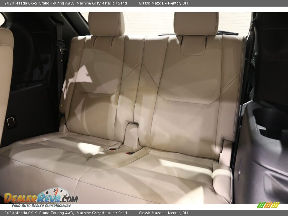 2020 Mazda CX-9 Grand Touring AWD Machine Gray Metallic / Sand Photo #31