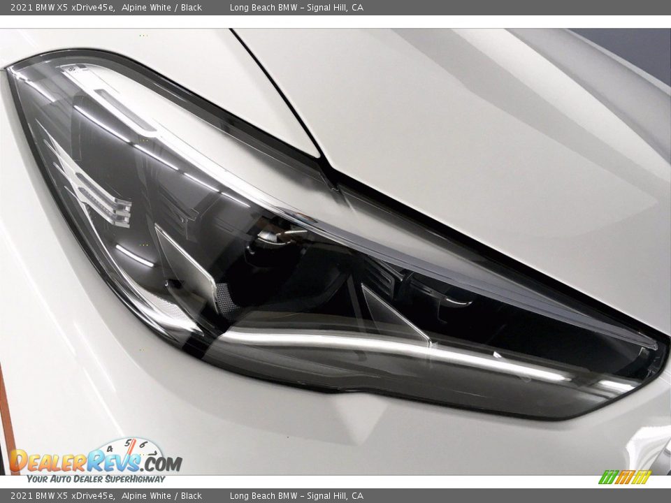2021 BMW X5 xDrive45e Alpine White / Black Photo #14