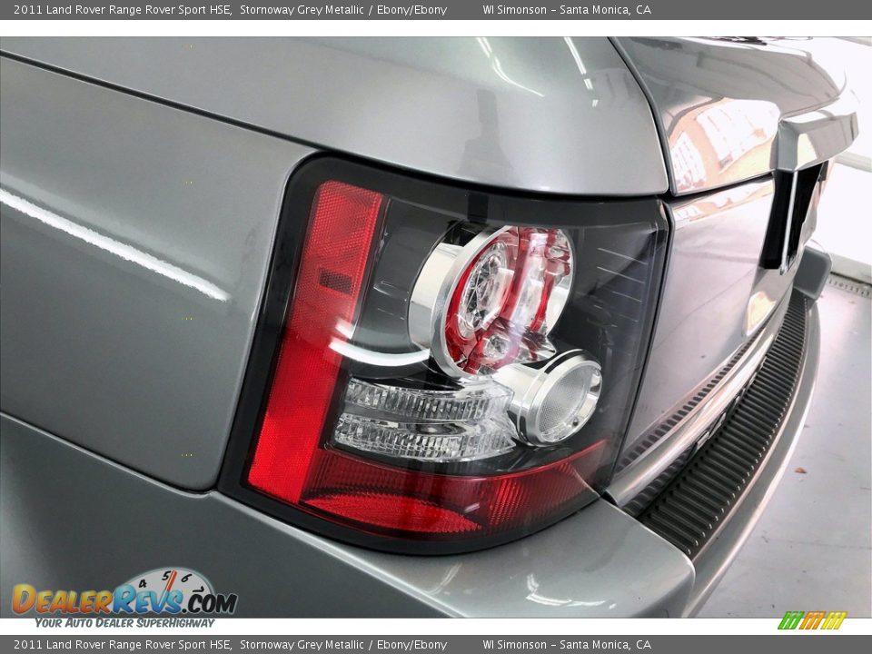 2011 Land Rover Range Rover Sport HSE Stornoway Grey Metallic / Ebony/Ebony Photo #26