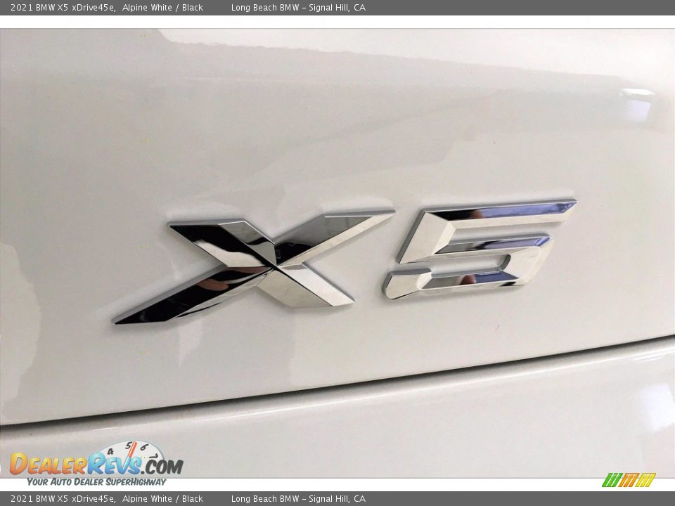 2021 BMW X5 xDrive45e Alpine White / Black Photo #16