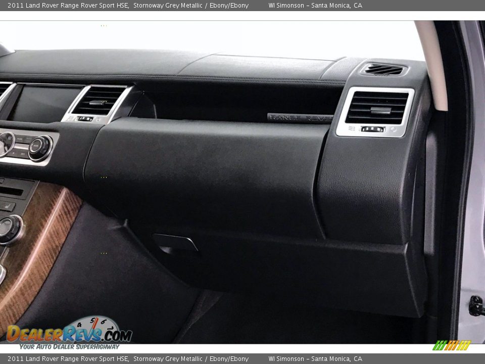 2011 Land Rover Range Rover Sport HSE Stornoway Grey Metallic / Ebony/Ebony Photo #28