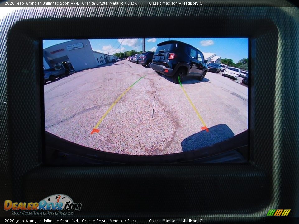 2020 Jeep Wrangler Unlimited Sport 4x4 Granite Crystal Metallic / Black Photo #13