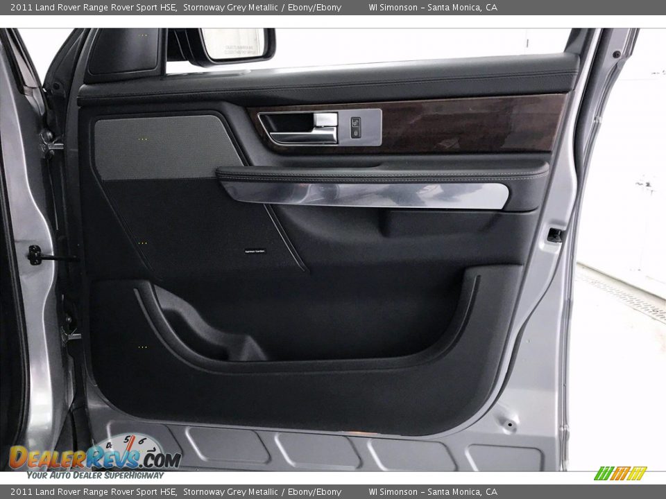 2011 Land Rover Range Rover Sport HSE Stornoway Grey Metallic / Ebony/Ebony Photo #30
