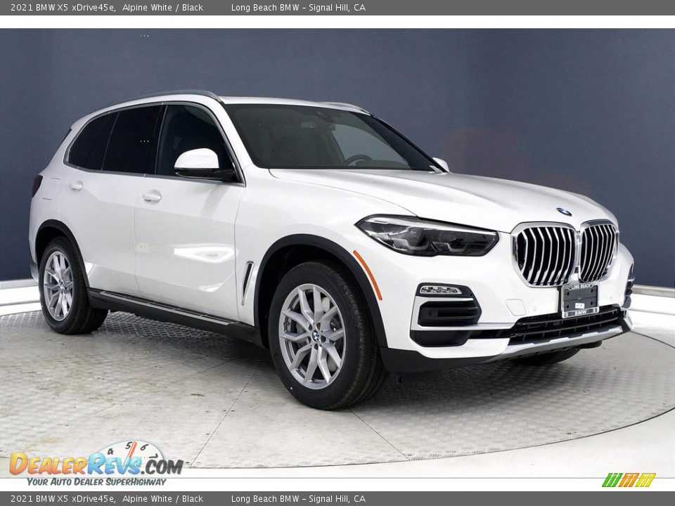 2021 BMW X5 xDrive45e Alpine White / Black Photo #19