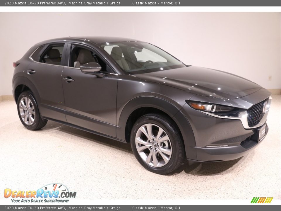 2020 Mazda CX-30 Preferred AWD Machine Gray Metallic / Greige Photo #1