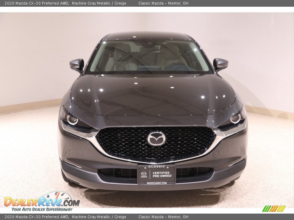 2020 Mazda CX-30 Preferred AWD Machine Gray Metallic / Greige Photo #2