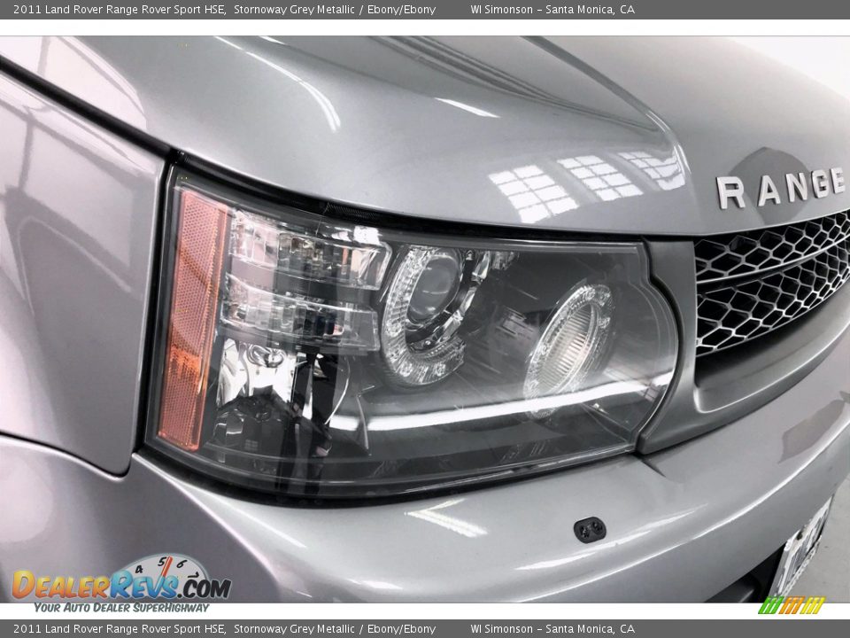 2011 Land Rover Range Rover Sport HSE Stornoway Grey Metallic / Ebony/Ebony Photo #32