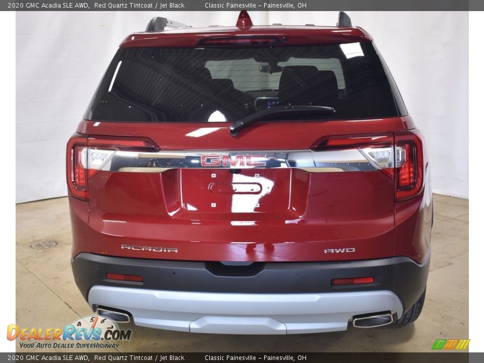 2020 GMC Acadia SLE AWD Red Quartz Tintcoat / Jet Black Photo #3