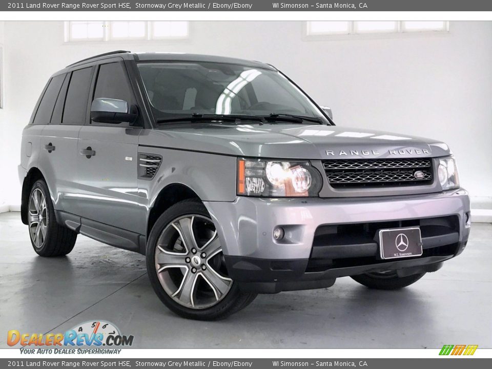 2011 Land Rover Range Rover Sport HSE Stornoway Grey Metallic / Ebony/Ebony Photo #34