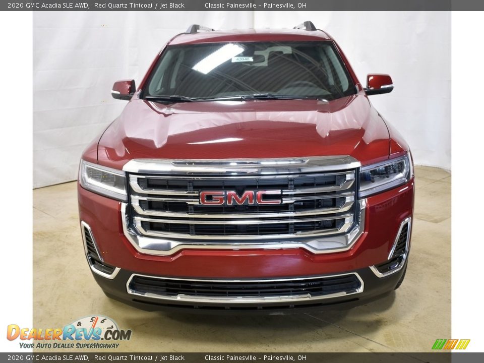 2020 GMC Acadia SLE AWD Red Quartz Tintcoat / Jet Black Photo #4