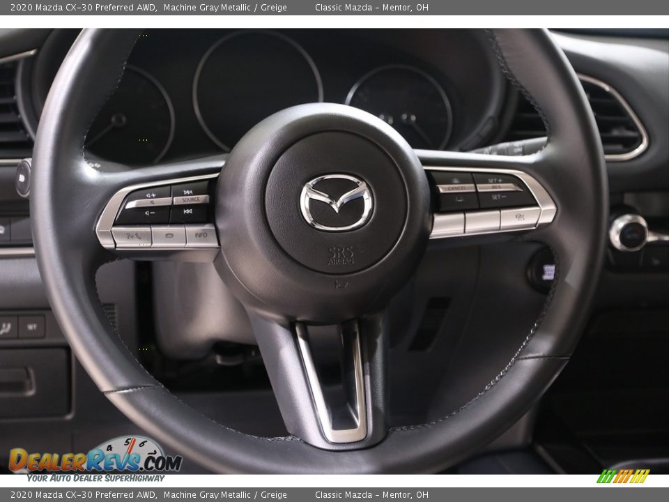 2020 Mazda CX-30 Preferred AWD Machine Gray Metallic / Greige Photo #7