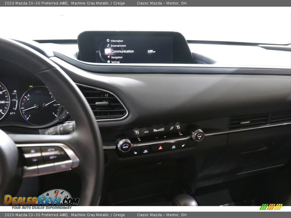 2020 Mazda CX-30 Preferred AWD Machine Gray Metallic / Greige Photo #9