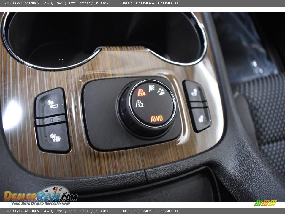 2020 GMC Acadia SLE AWD Red Quartz Tintcoat / Jet Black Photo #9