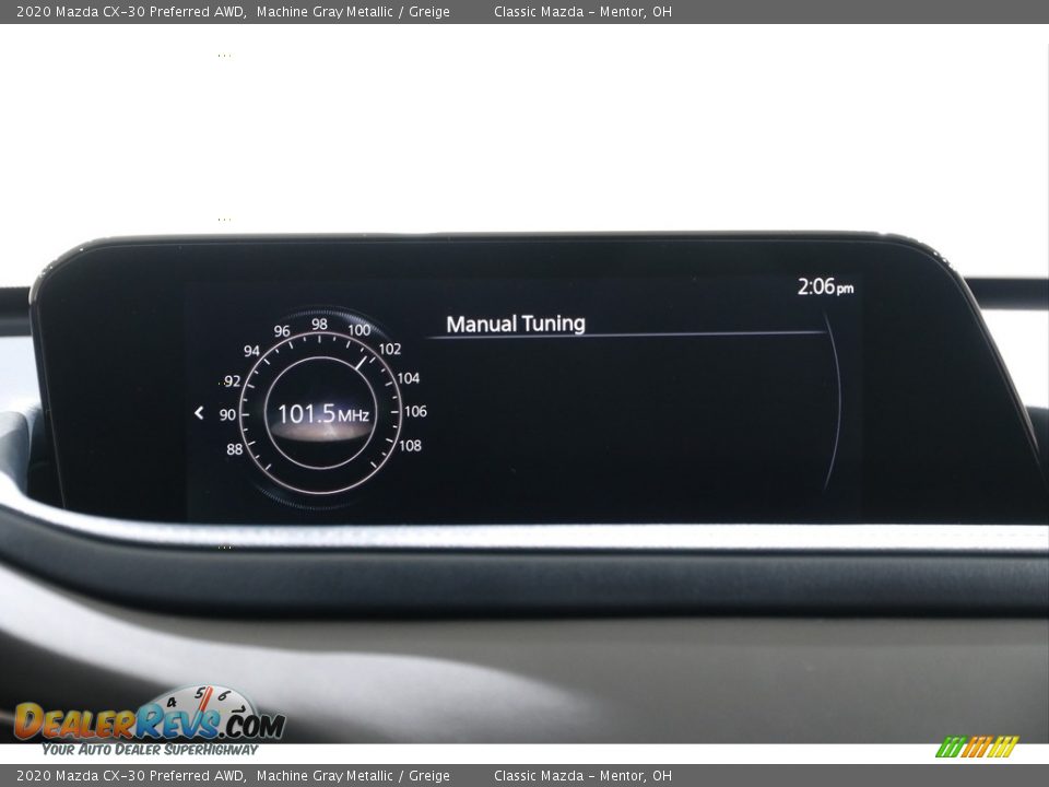 2020 Mazda CX-30 Preferred AWD Machine Gray Metallic / Greige Photo #10