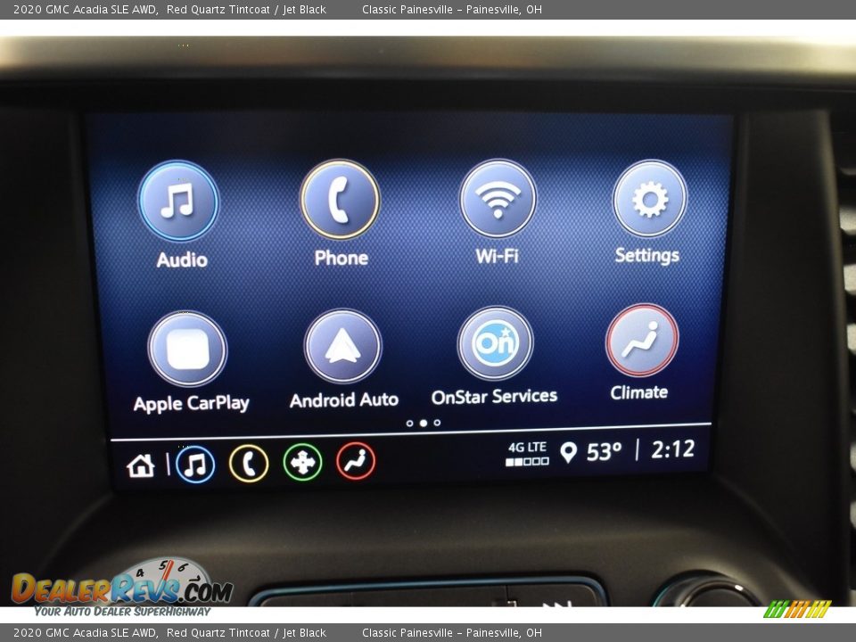 2020 GMC Acadia SLE AWD Red Quartz Tintcoat / Jet Black Photo #11