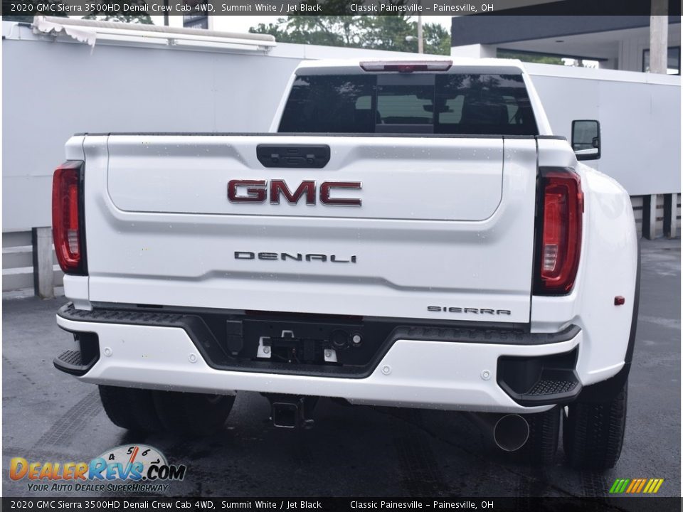 2020 GMC Sierra 3500HD Denali Crew Cab 4WD Summit White / Jet Black Photo #3