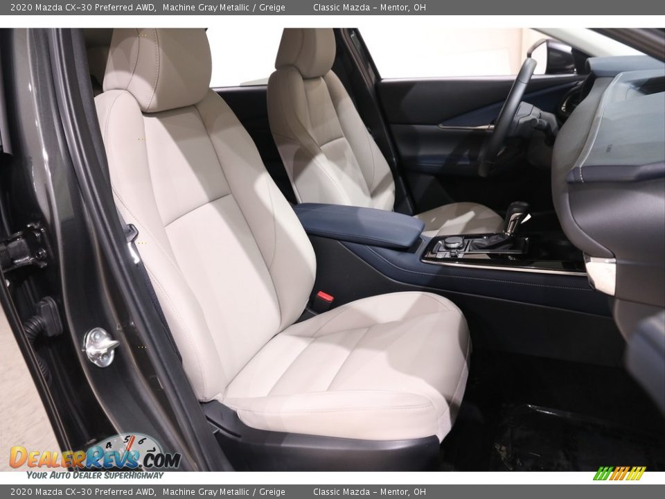 2020 Mazda CX-30 Preferred AWD Machine Gray Metallic / Greige Photo #15
