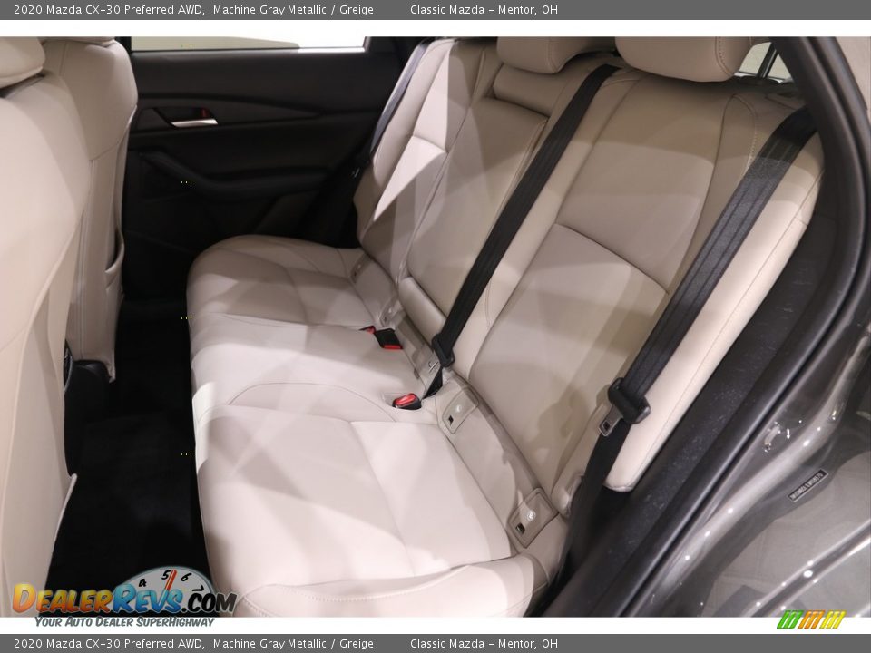 2020 Mazda CX-30 Preferred AWD Machine Gray Metallic / Greige Photo #17