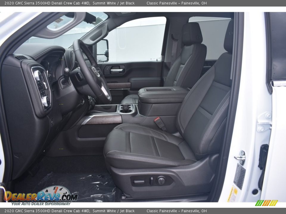 2020 GMC Sierra 3500HD Denali Crew Cab 4WD Summit White / Jet Black Photo #7