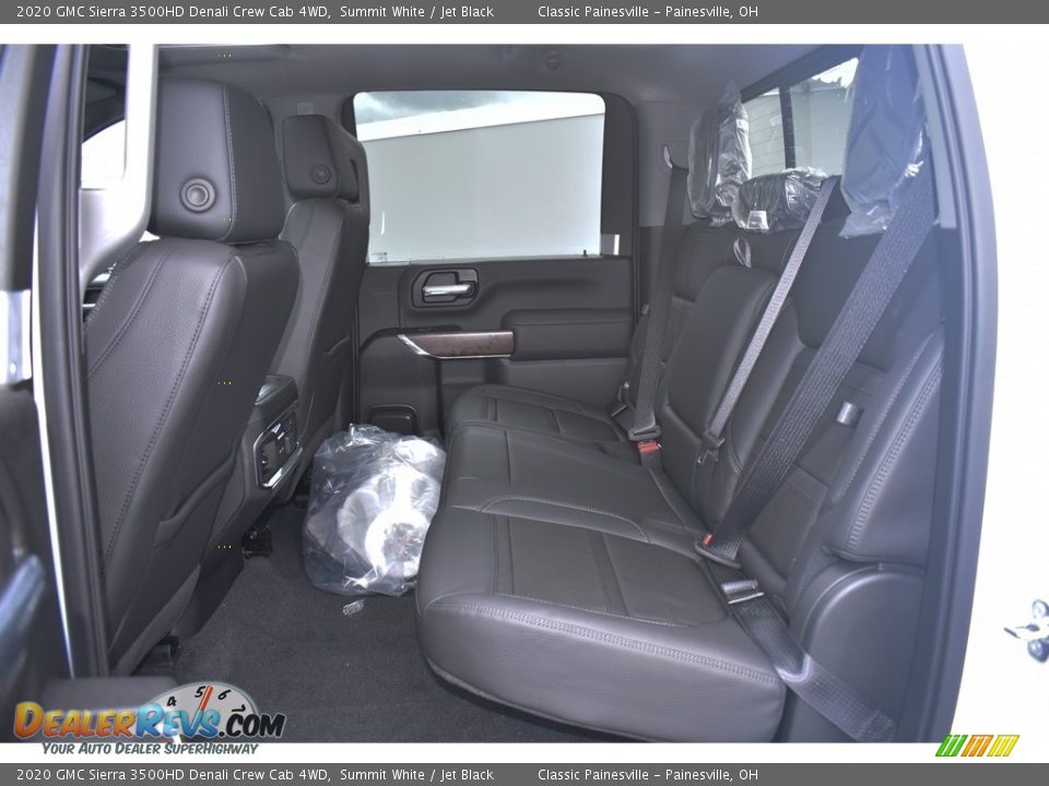 2020 GMC Sierra 3500HD Denali Crew Cab 4WD Summit White / Jet Black Photo #8