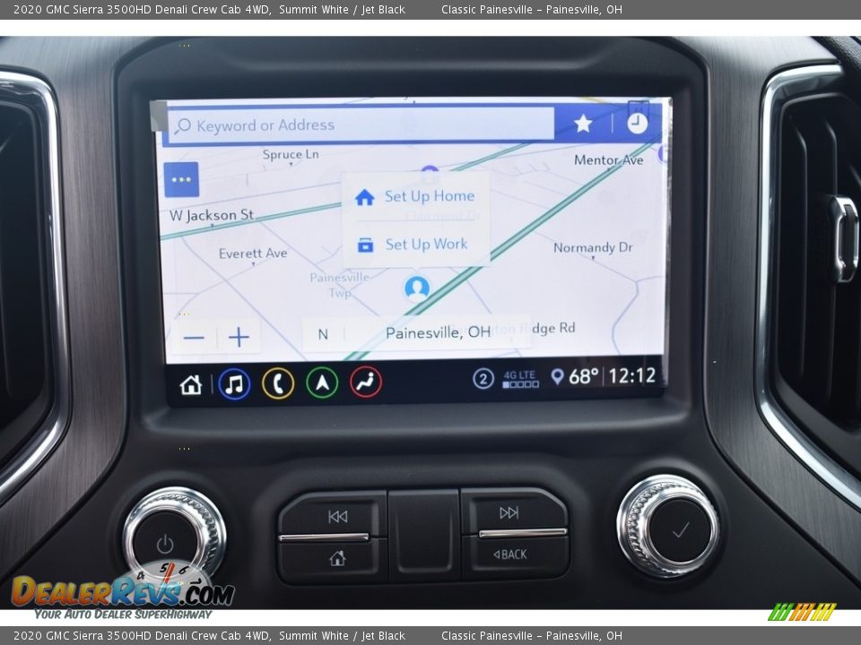 2020 GMC Sierra 3500HD Denali Crew Cab 4WD Summit White / Jet Black Photo #11