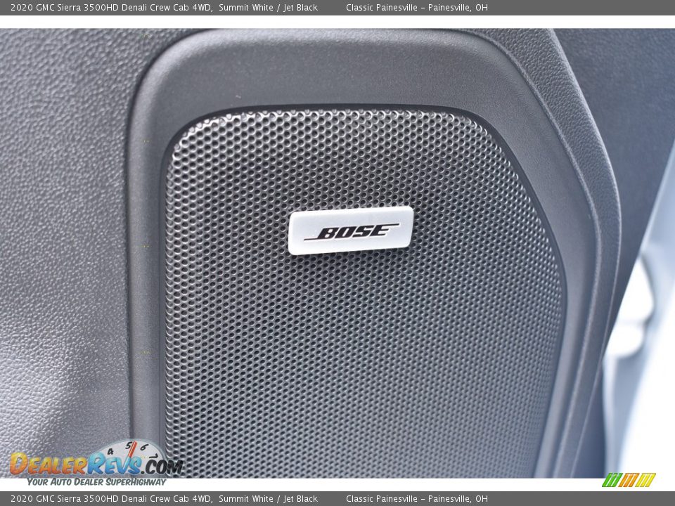 2020 GMC Sierra 3500HD Denali Crew Cab 4WD Summit White / Jet Black Photo #14