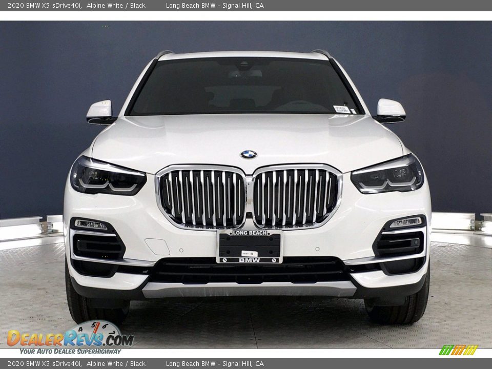 2020 BMW X5 sDrive40i Alpine White / Black Photo #2