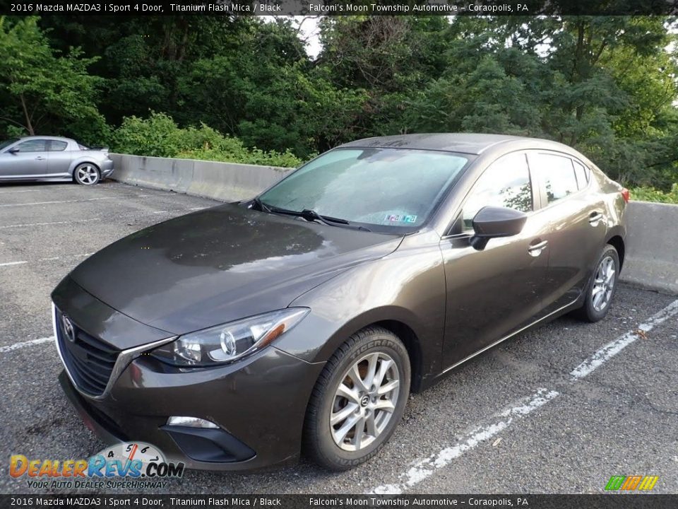 Front 3/4 View of 2016 Mazda MAZDA3 i Sport 4 Door Photo #1