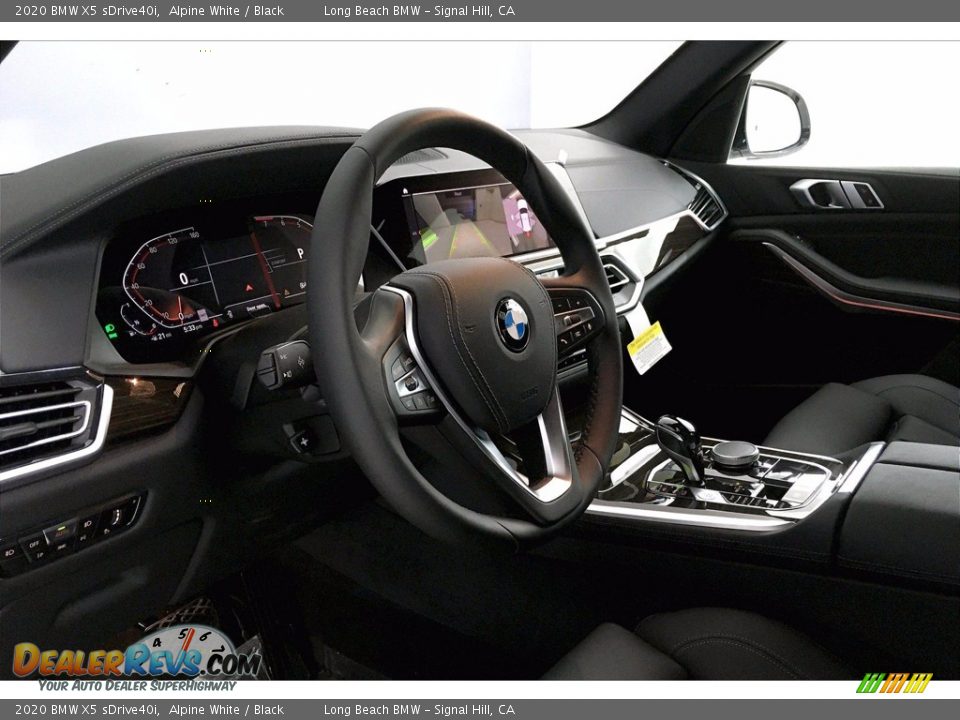 2020 BMW X5 sDrive40i Alpine White / Black Photo #7