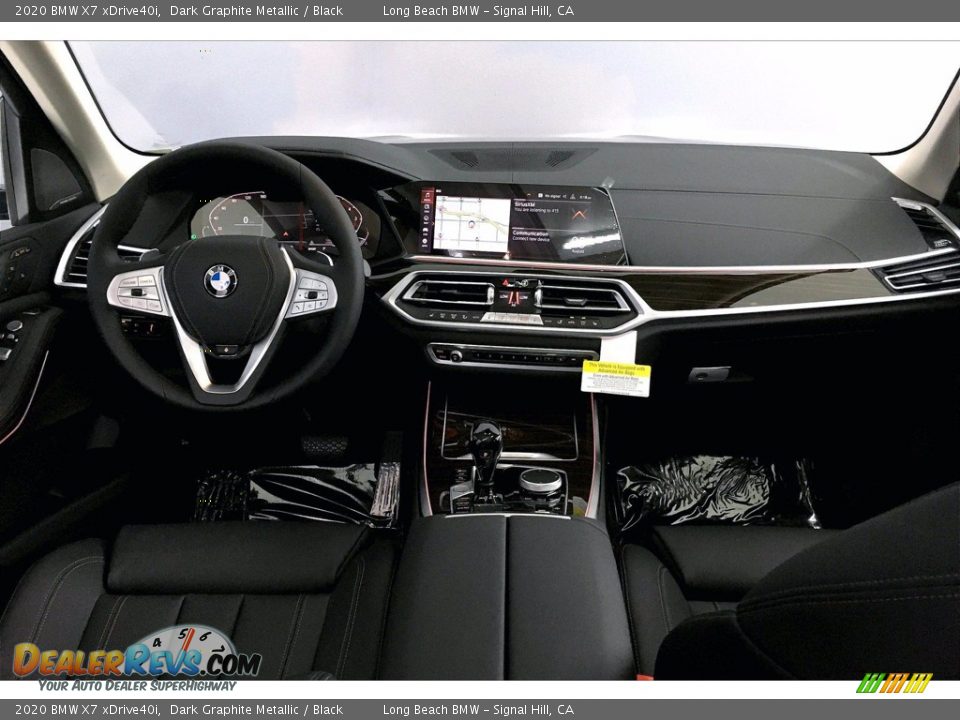 2020 BMW X7 xDrive40i Dark Graphite Metallic / Black Photo #5