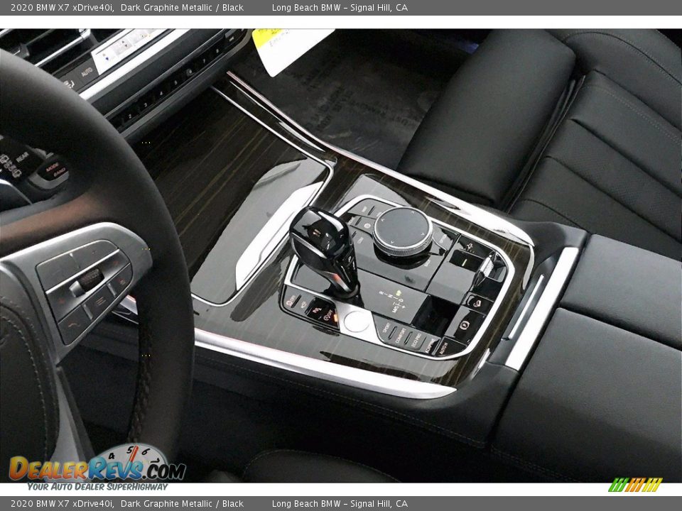 2020 BMW X7 xDrive40i Dark Graphite Metallic / Black Photo #8