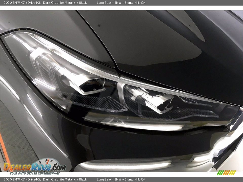 2020 BMW X7 xDrive40i Dark Graphite Metallic / Black Photo #14