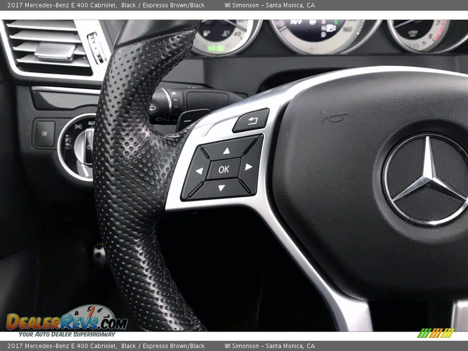 Controls of 2017 Mercedes-Benz E 400 Cabriolet Photo #18