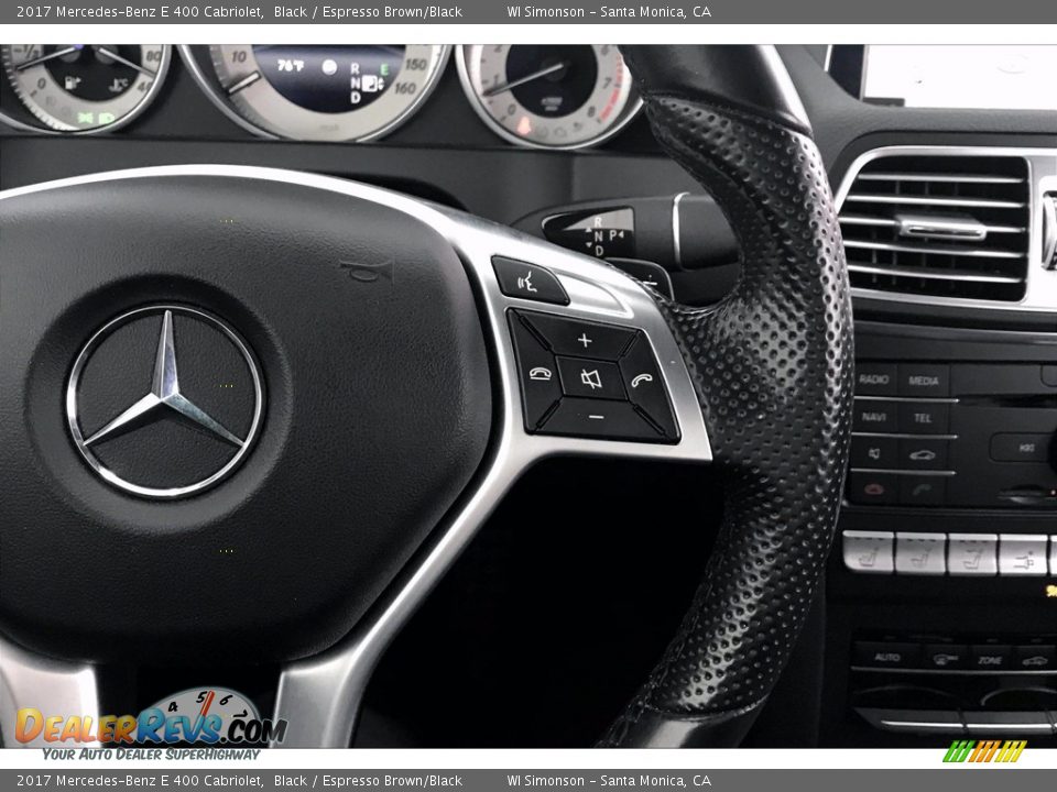 Controls of 2017 Mercedes-Benz E 400 Cabriolet Photo #19