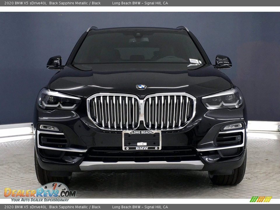 2020 BMW X5 sDrive40i Black Sapphire Metallic / Black Photo #2