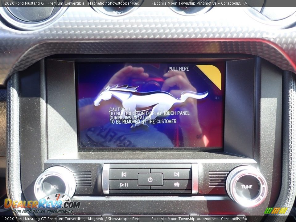 Controls of 2020 Ford Mustang GT Premium Convertible Photo #12