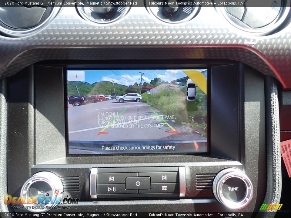 Controls of 2020 Ford Mustang GT Premium Convertible Photo #13