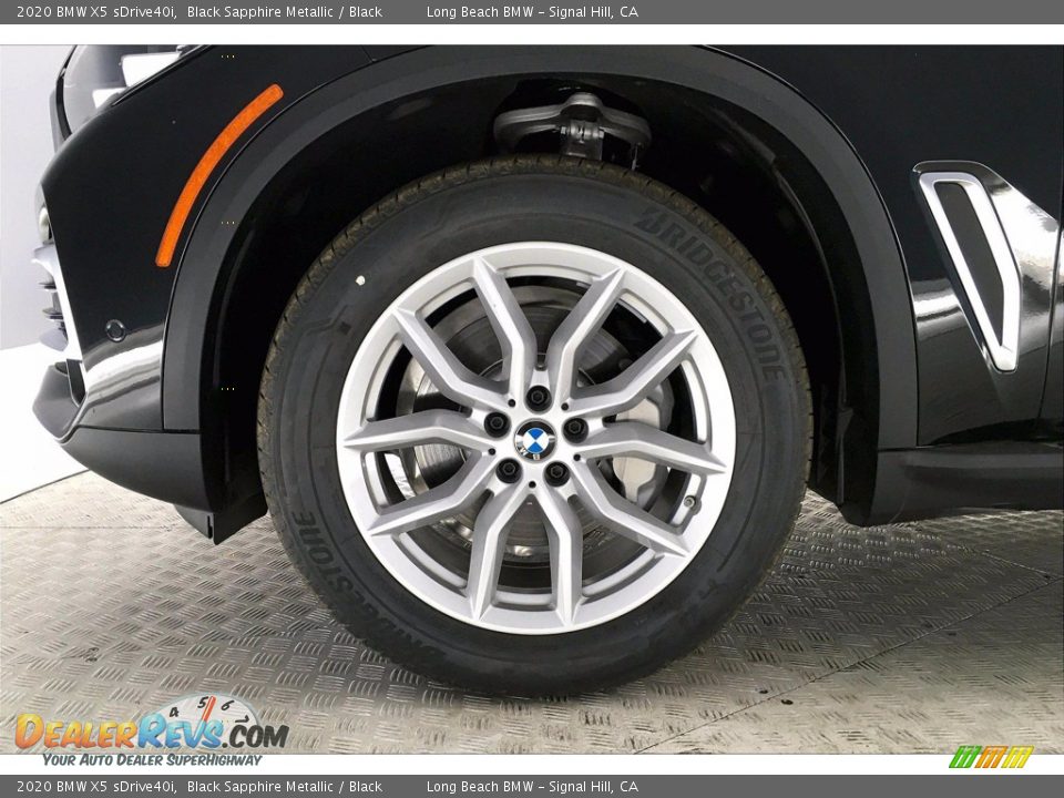 2020 BMW X5 sDrive40i Black Sapphire Metallic / Black Photo #12