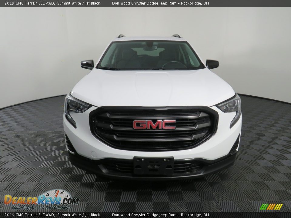 2019 GMC Terrain SLE AWD Summit White / Jet Black Photo #6