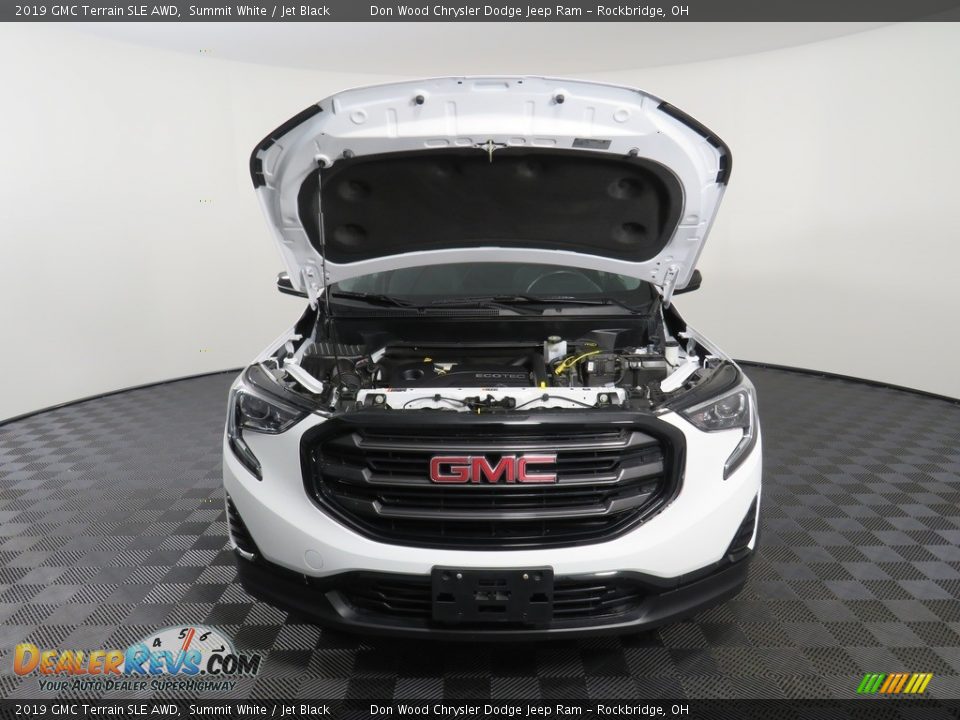 2019 GMC Terrain SLE AWD Summit White / Jet Black Photo #7