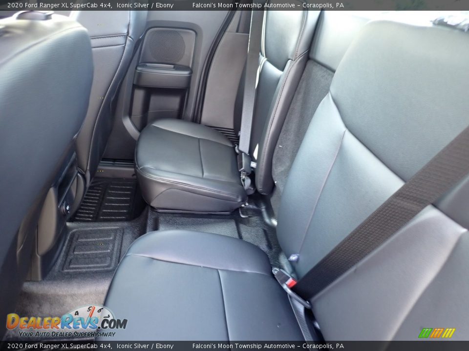 Rear Seat of 2020 Ford Ranger XL SuperCab 4x4 Photo #10