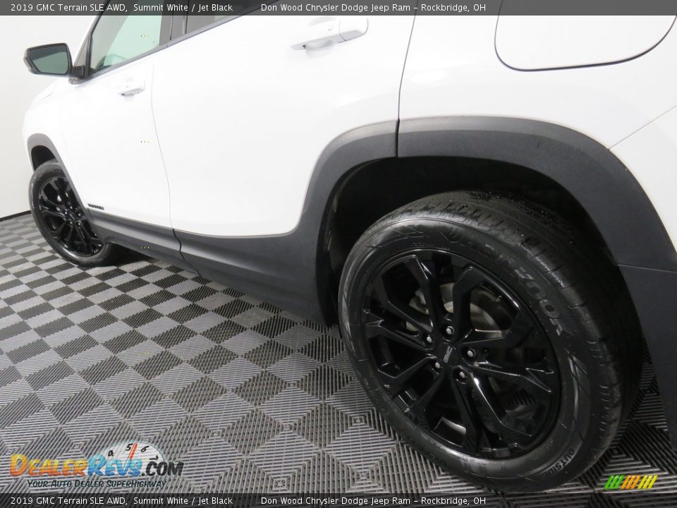 2019 GMC Terrain SLE AWD Summit White / Jet Black Photo #11