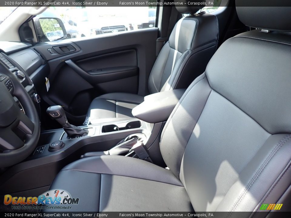 Front Seat of 2020 Ford Ranger XL SuperCab 4x4 Photo #13