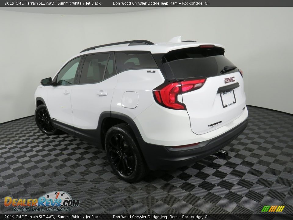 2019 GMC Terrain SLE AWD Summit White / Jet Black Photo #12