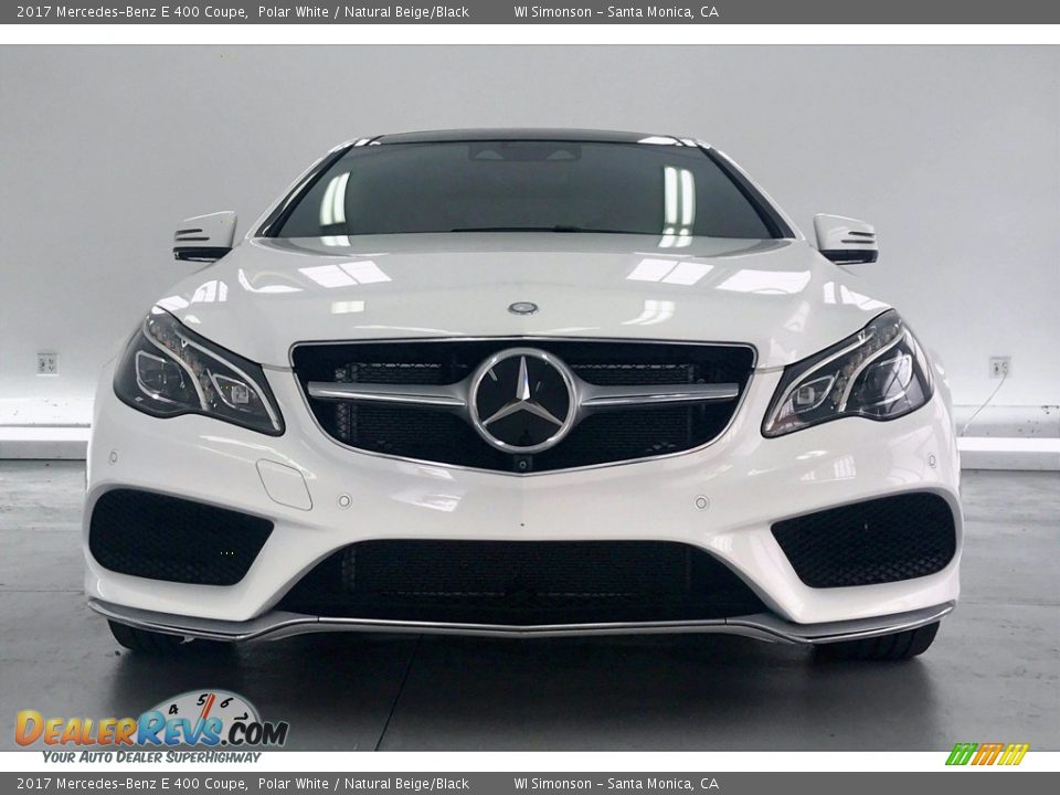 Polar White 2017 Mercedes-Benz E 400 Coupe Photo #2