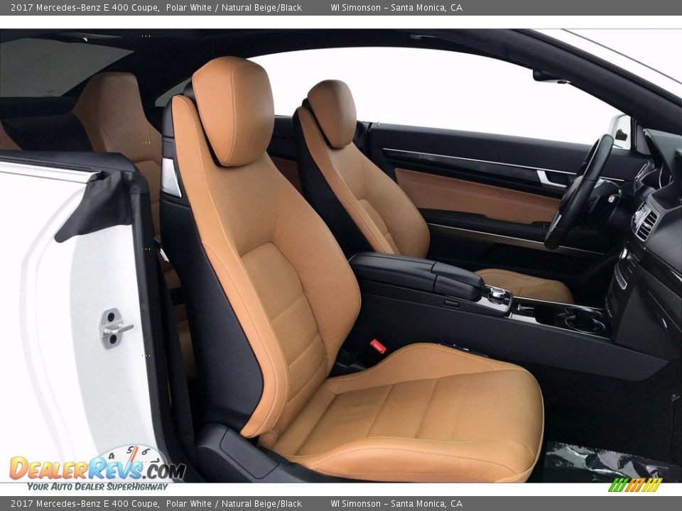 Front Seat of 2017 Mercedes-Benz E 400 Coupe Photo #6